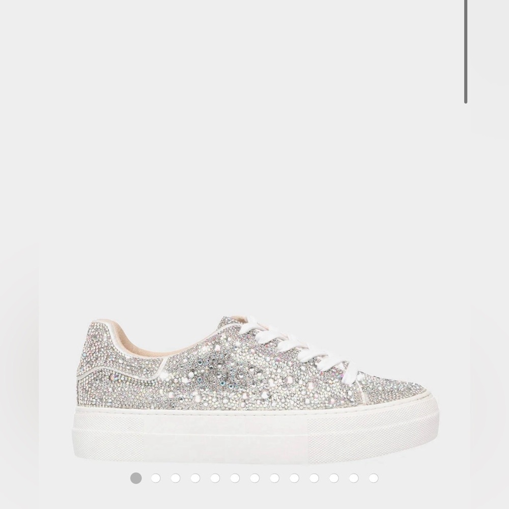 Betsey Johnson Sydny Rhinestone Sneakers